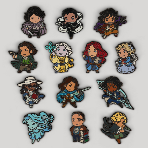 Cosmere Character Pins - Series 1