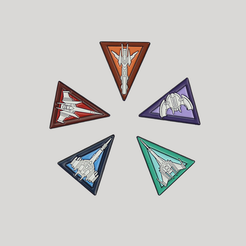 Cytoverse Defiant Ships Pin Pack