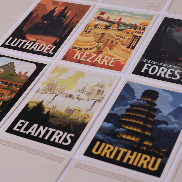 Cosmere Postcards