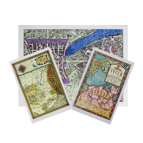 Elantris Maps Poster Set