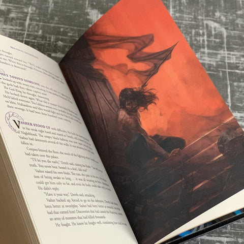 Signed Leatherbound Warbreaker - Deluxe Dragonsteel Edition