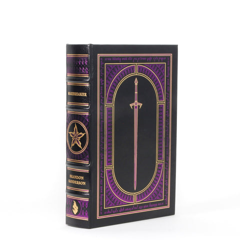 Signed Leatherbound Warbreaker - Deluxe Dragonsteel Edition